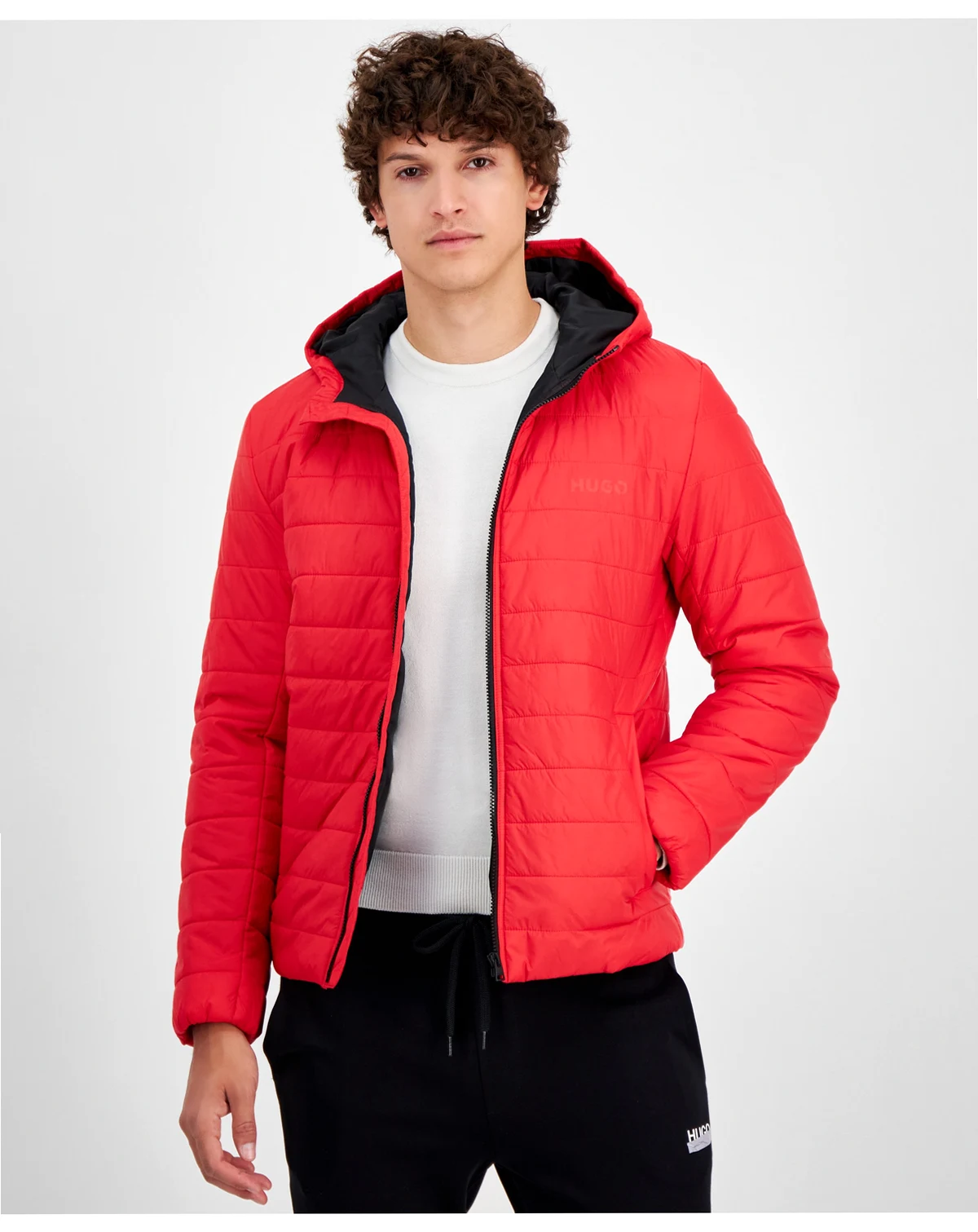 Men's Barvi2435 Slim-Fit Quilted Full-Zip Liner Jacket