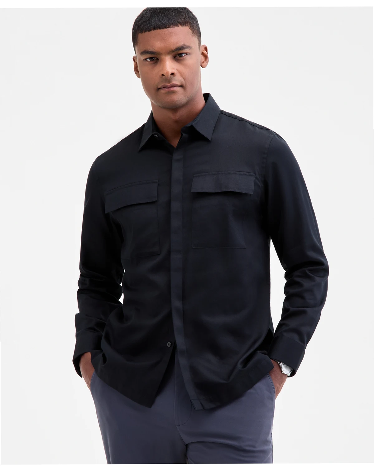 Men's Owen Regular-Fit Button-Down Shirt, Exclusively at Macy's