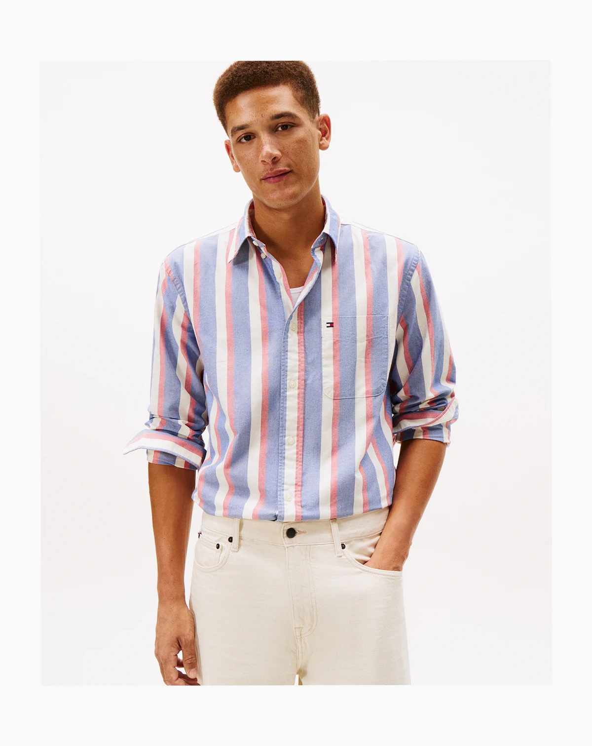 Men's Icon Stripe Heritage Tailored Fit Shirt