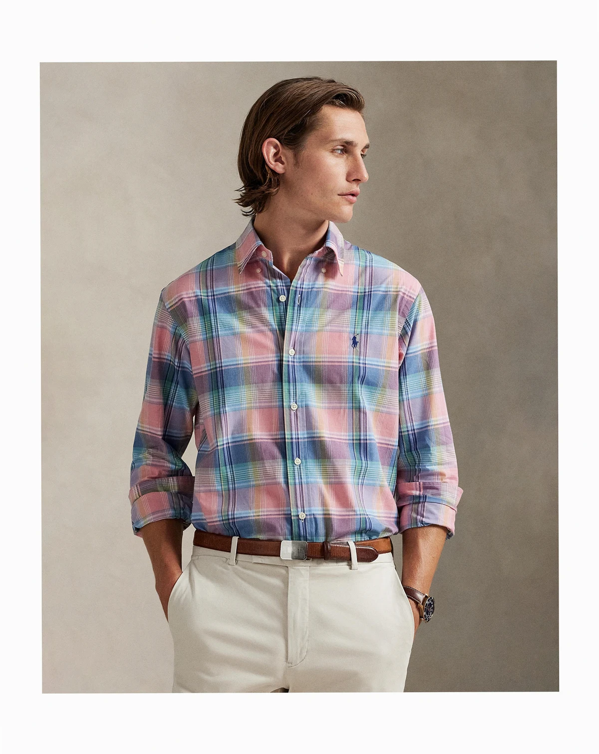 Men's Classic-Fit Long-Sleeve Shirt