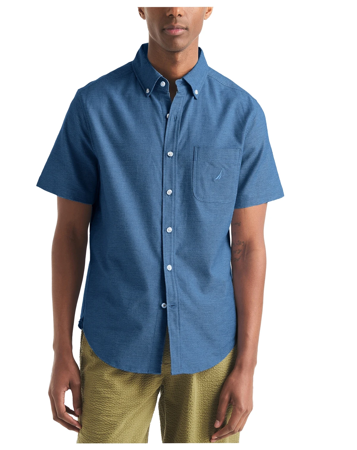 Men's Oxford Short-Sleeve Shirt