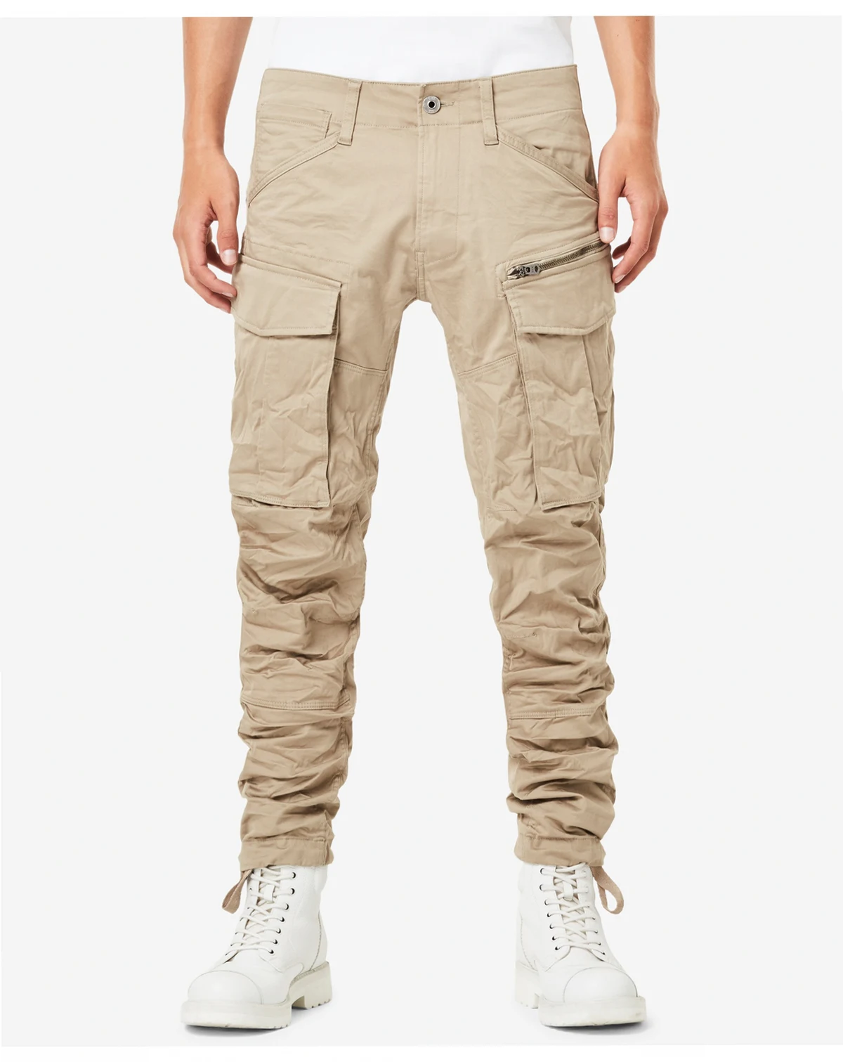 Men's Rovic Zip 3D Straight Tapered Cargo Pant