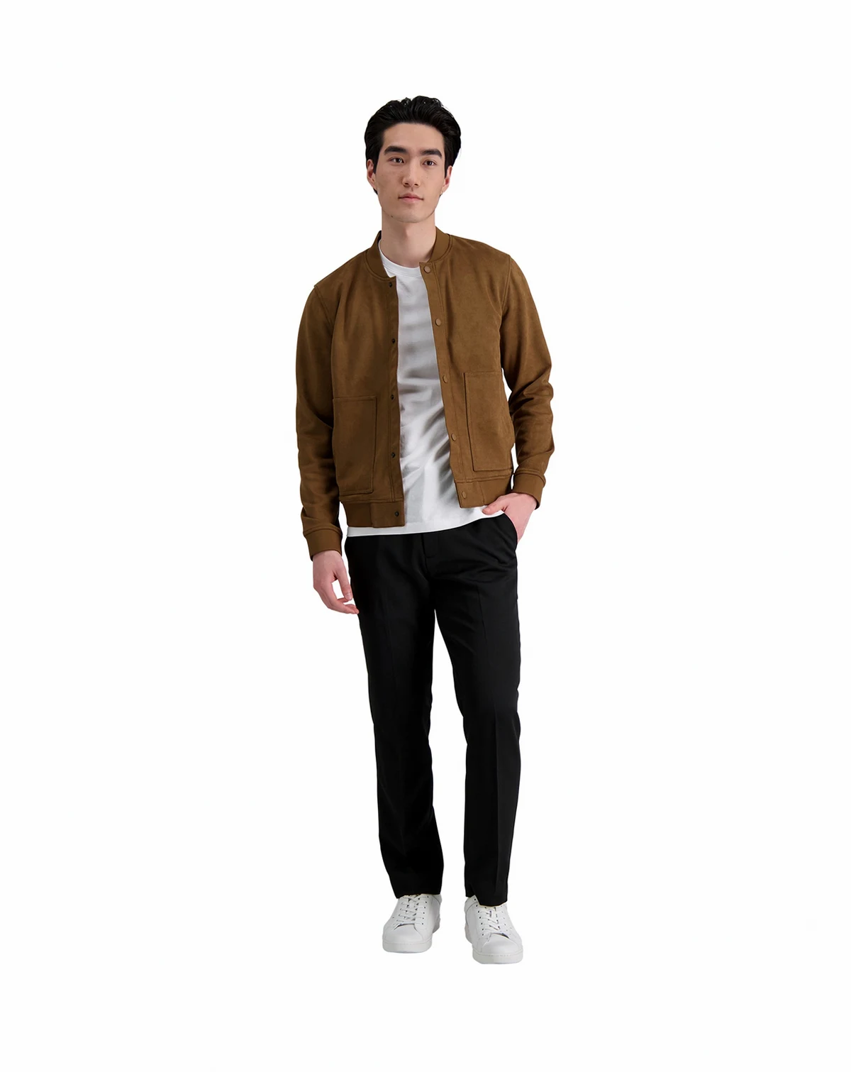 Men's Slim-Fit Stretch Dress Pants