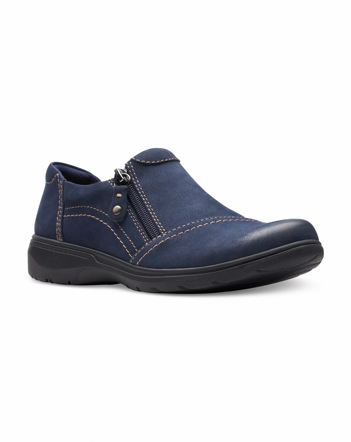 Women's Carleigh Ray Round-Toe Side-Zip Shoes