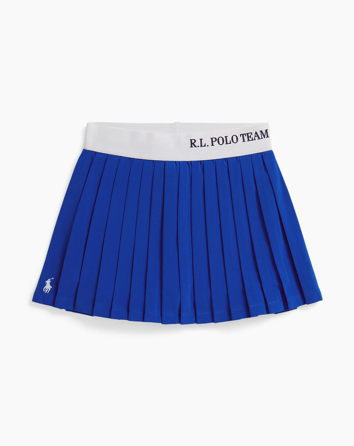 Girls' 2T-6X Polo Team Pleated Skort