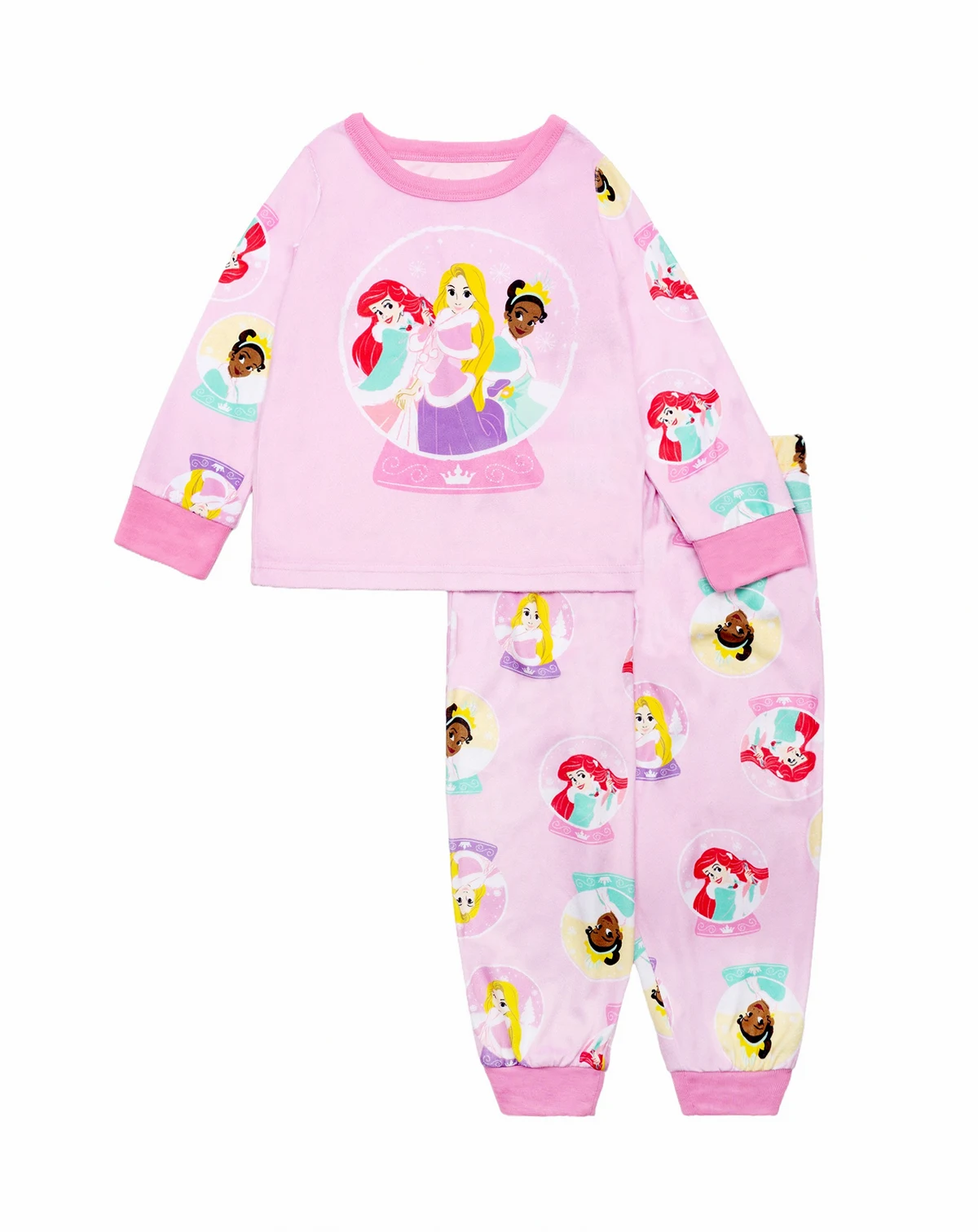 Girls' 2T-4T Top and Pants Pajama, 2-Piece Set