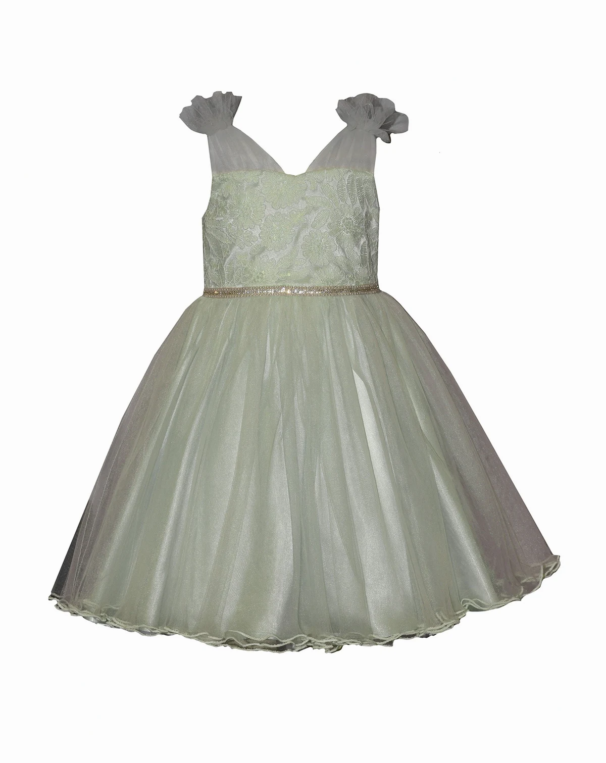 Girls' 2T-6X Embroidered Ballerina Party Dress