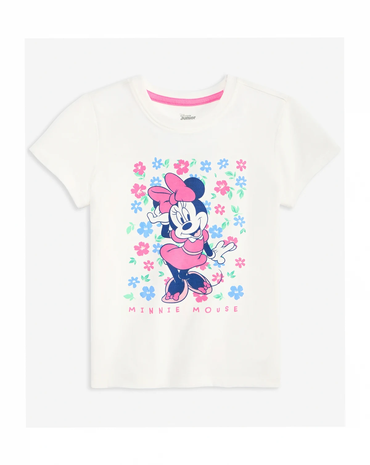 Girls' Toddler 12M-5T Minnie Mouse Flowers T-Shirt, Macy's Exclusive