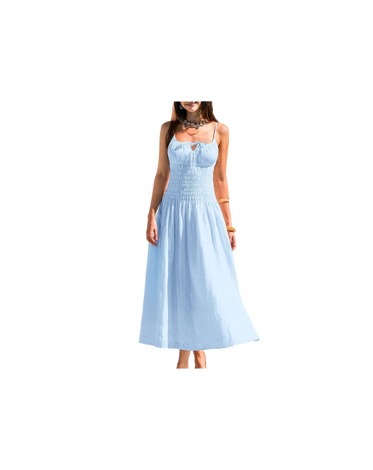 Women's The Sweetest Thing Blue Maxi Beach Dress