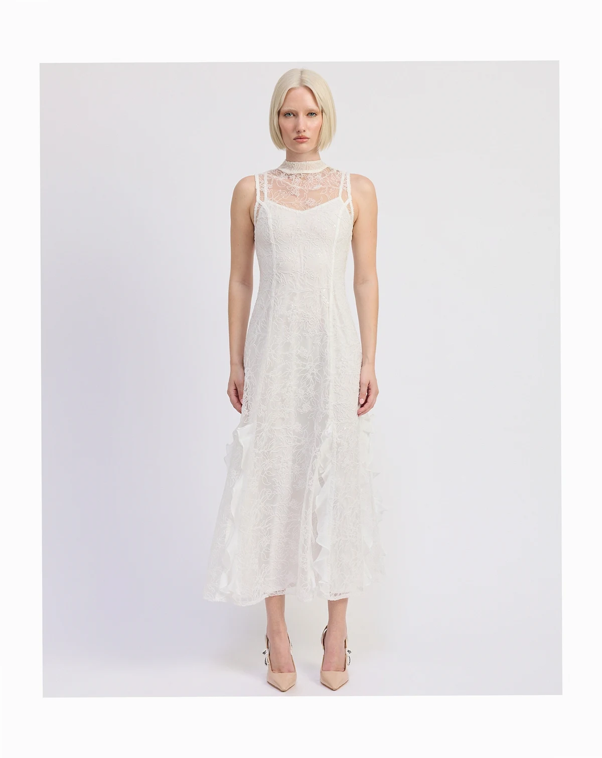 Women's Meena Turtle Neck Maxi Dress