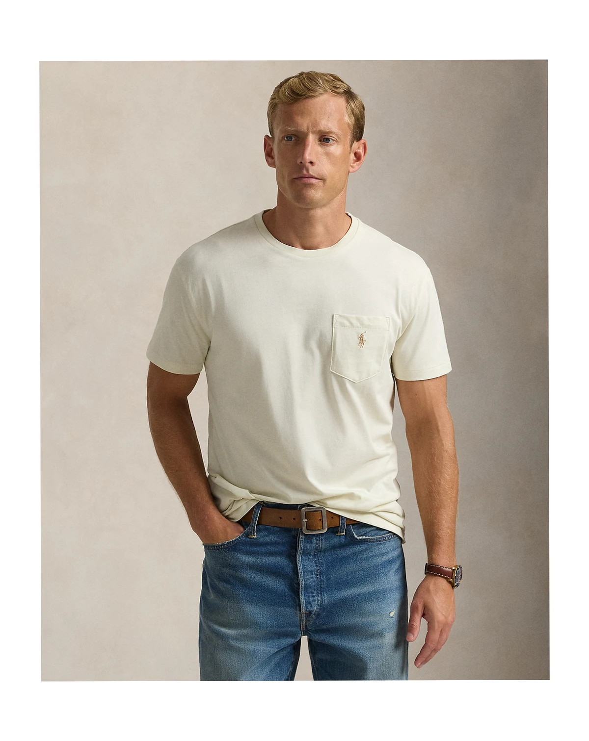 Men's Classic-Fit Jersey Pocket T-Shirt