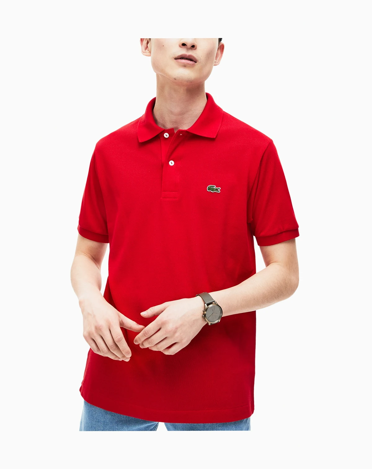 Men's L.12.12 Classic-Fit Short-Sleeve Piqué Polo Shirt