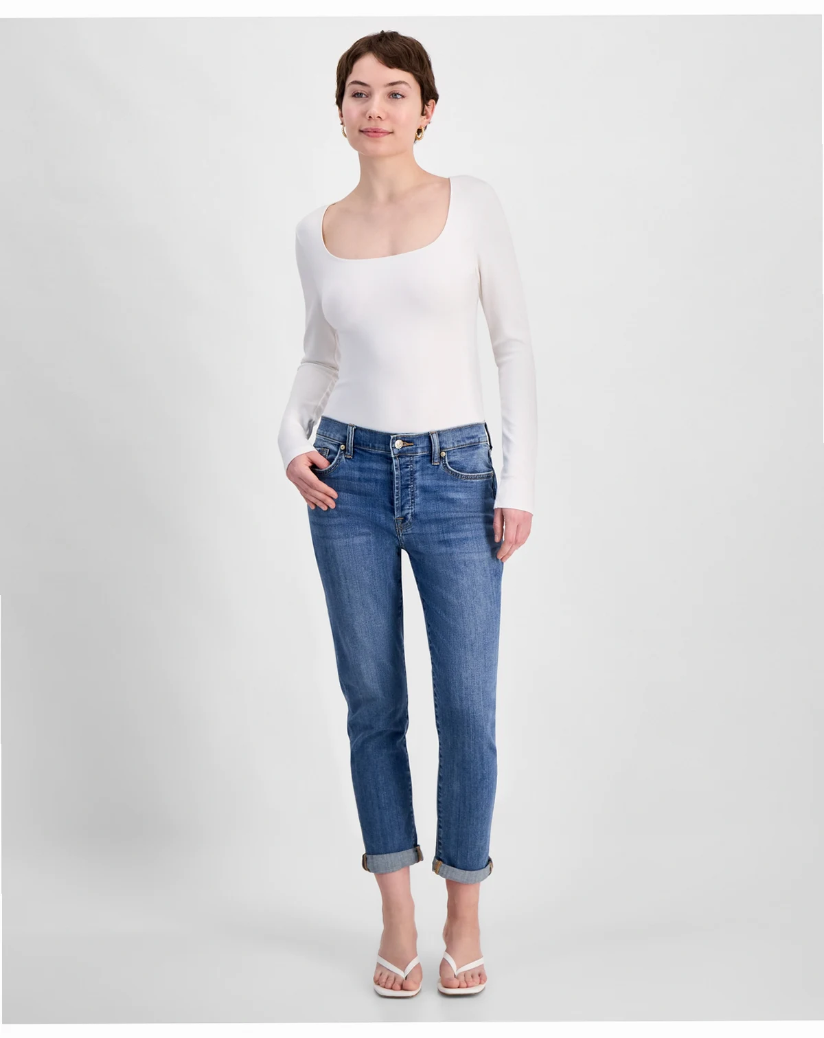 Women's Josefina Cuffed Skinny Jeans