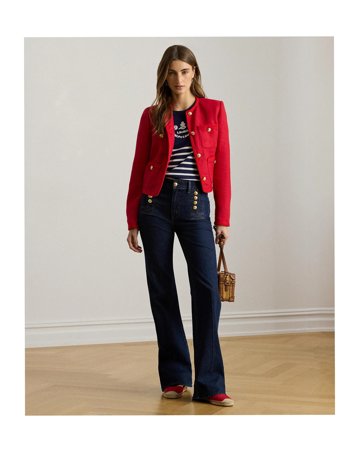 Women's High-Rise Flare Sailor Jeans