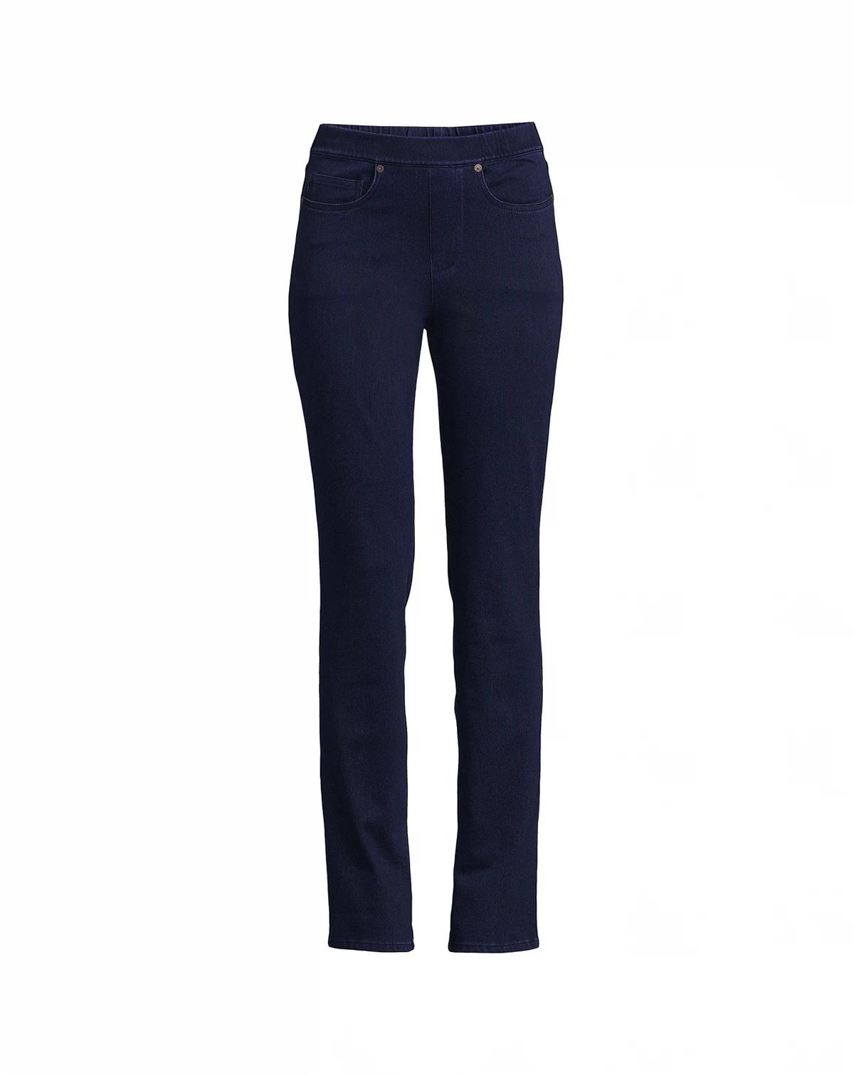 Women's Starfish High Rise Knit Denim Straight Jeans