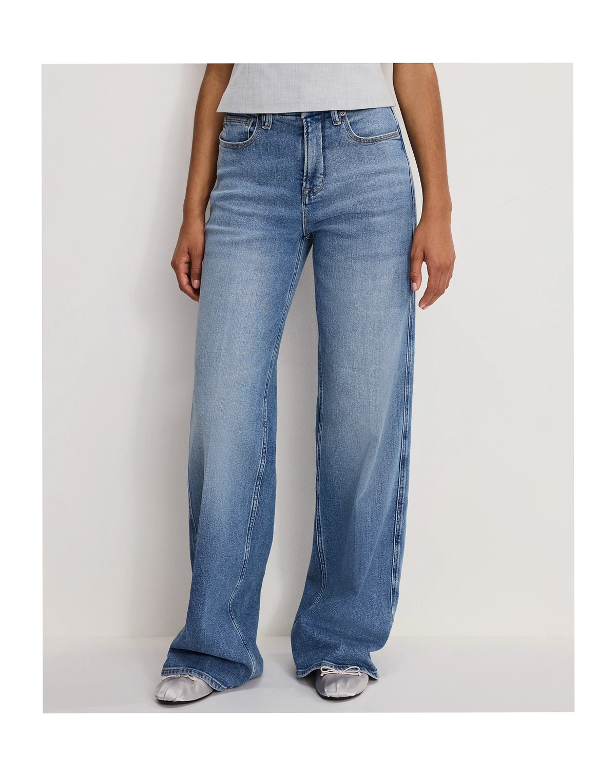 Women's Skate Wide Leg Jeans