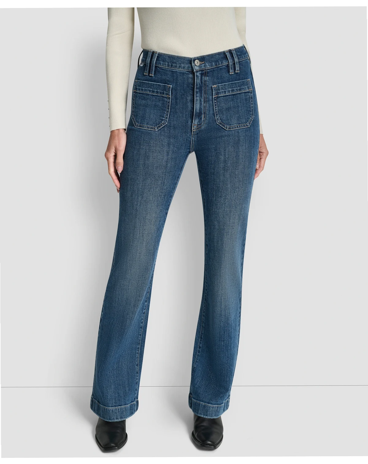 Women's High-Rise Relaxed Flare Jeans