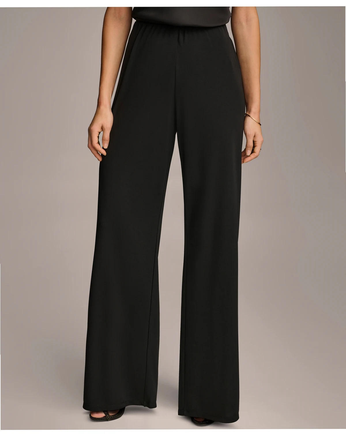 Women's Wide-Leg Jersey Pants