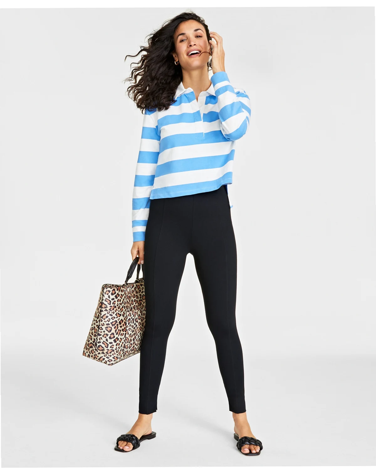 Women's Ponte Skinny Leggings, Regular and Short Lengths, Created for Macy's