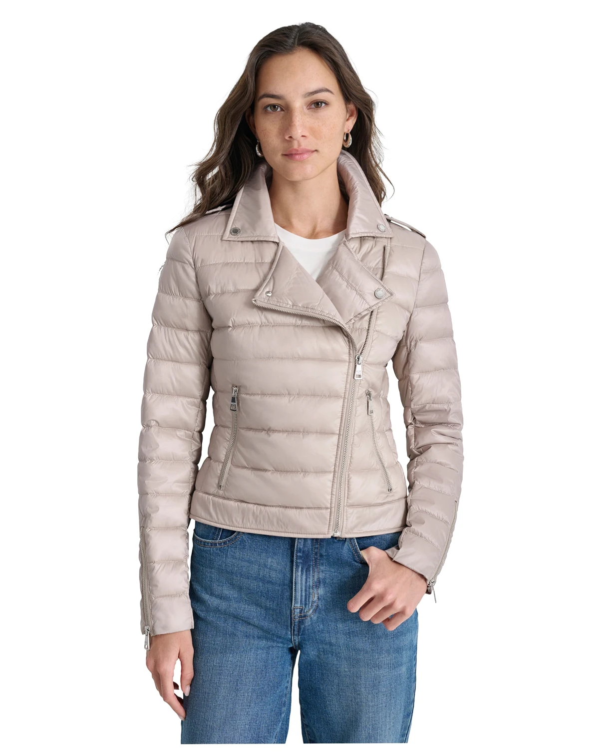 Women's Lightweight Zip-Front Puffer Jacket