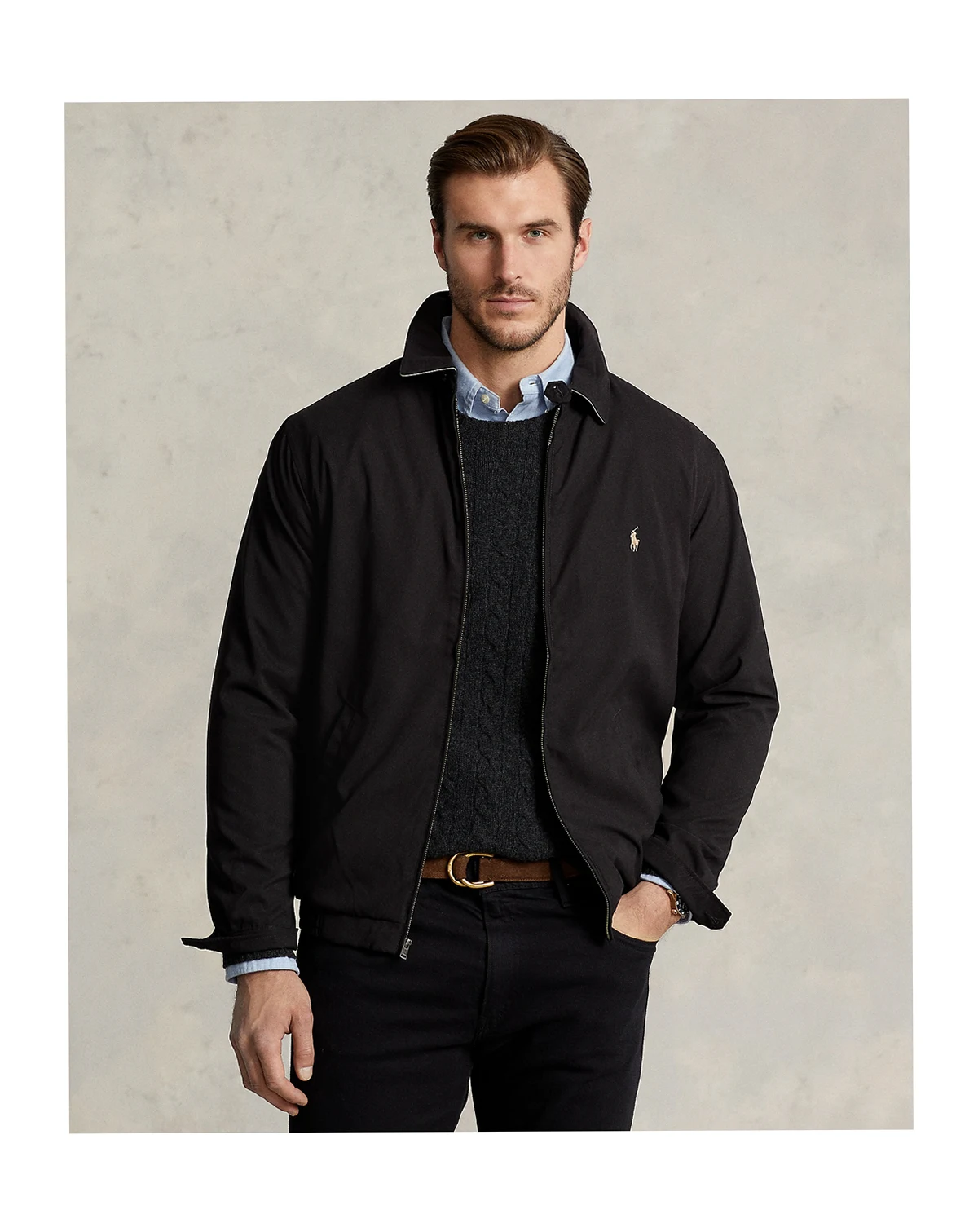 Men's Big & Tall Jackets, Bi-Swing Windbreaker