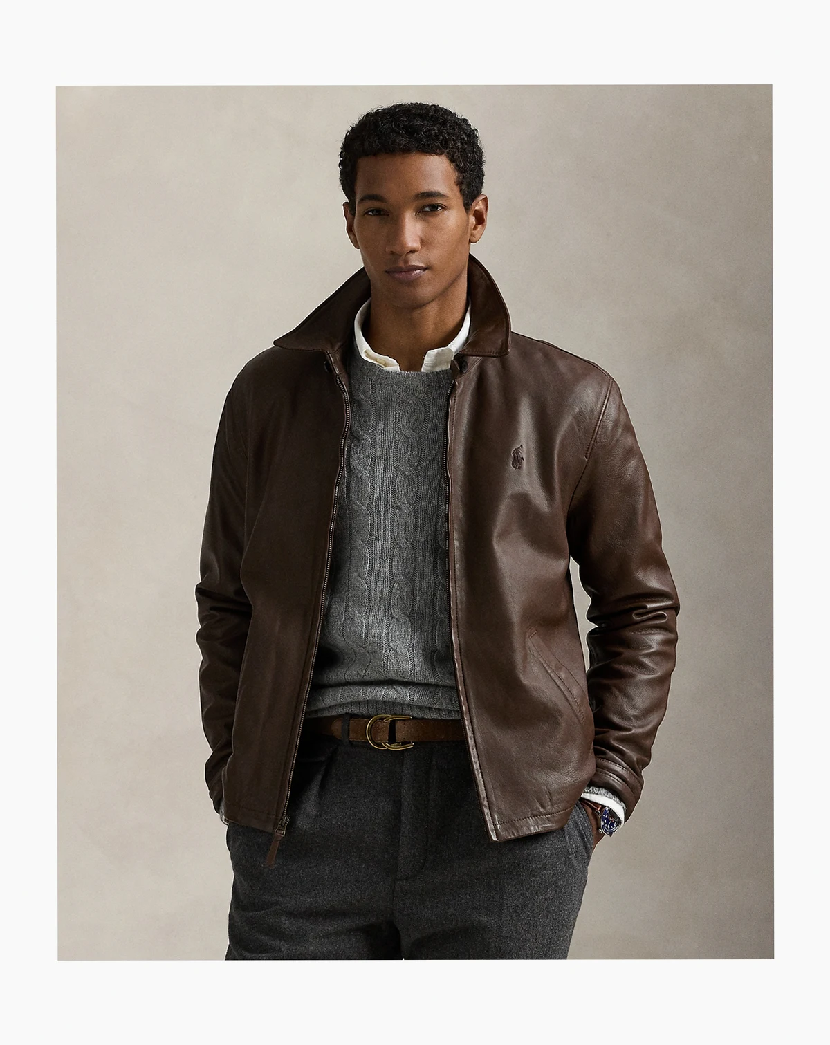 Men's Leather Jacket
