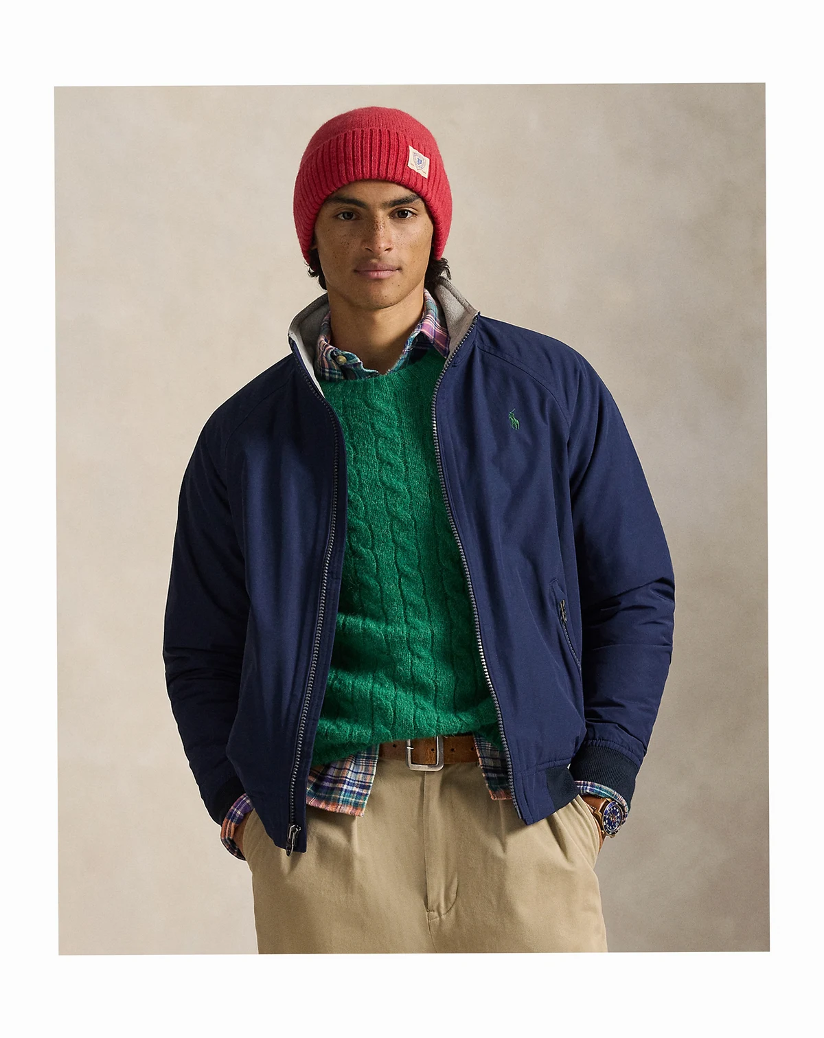Men's Raglan-Sleeve Jacket
