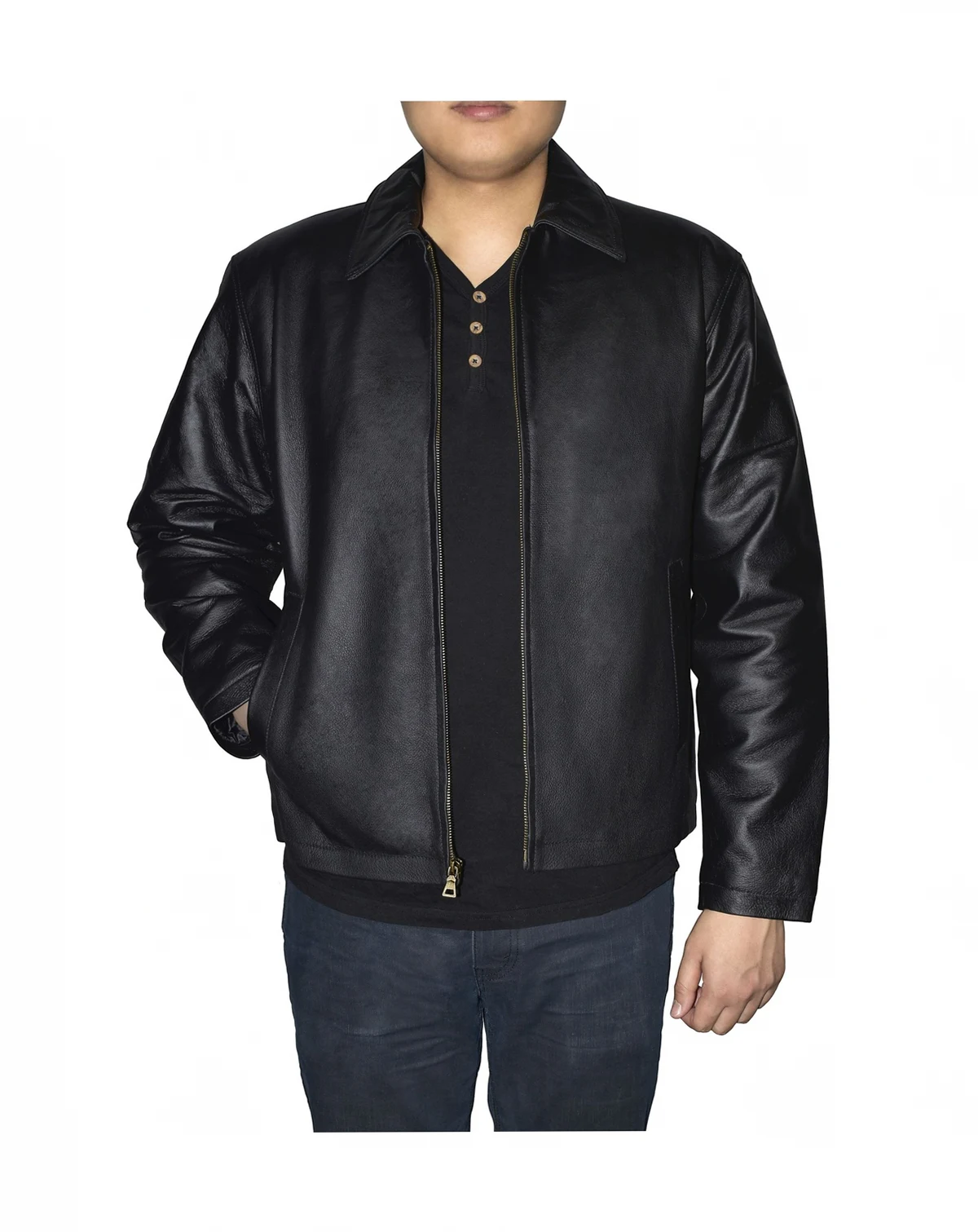 Retro Leather Men's Jacket