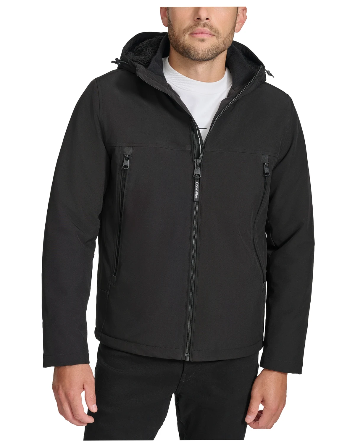 Men's Sherpa Lined Infinite Stretch Soft Shell Jacket