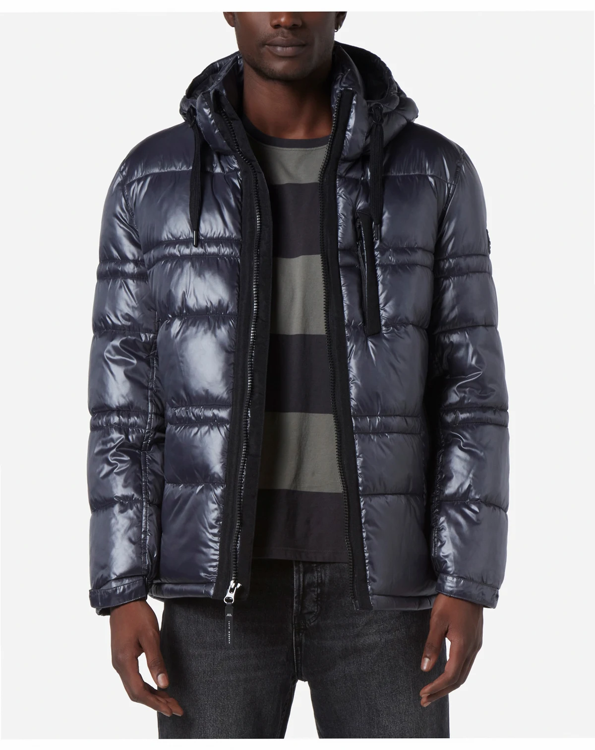 Men's Gotham Super Wet Cire Puffer with Grossgrain Trim