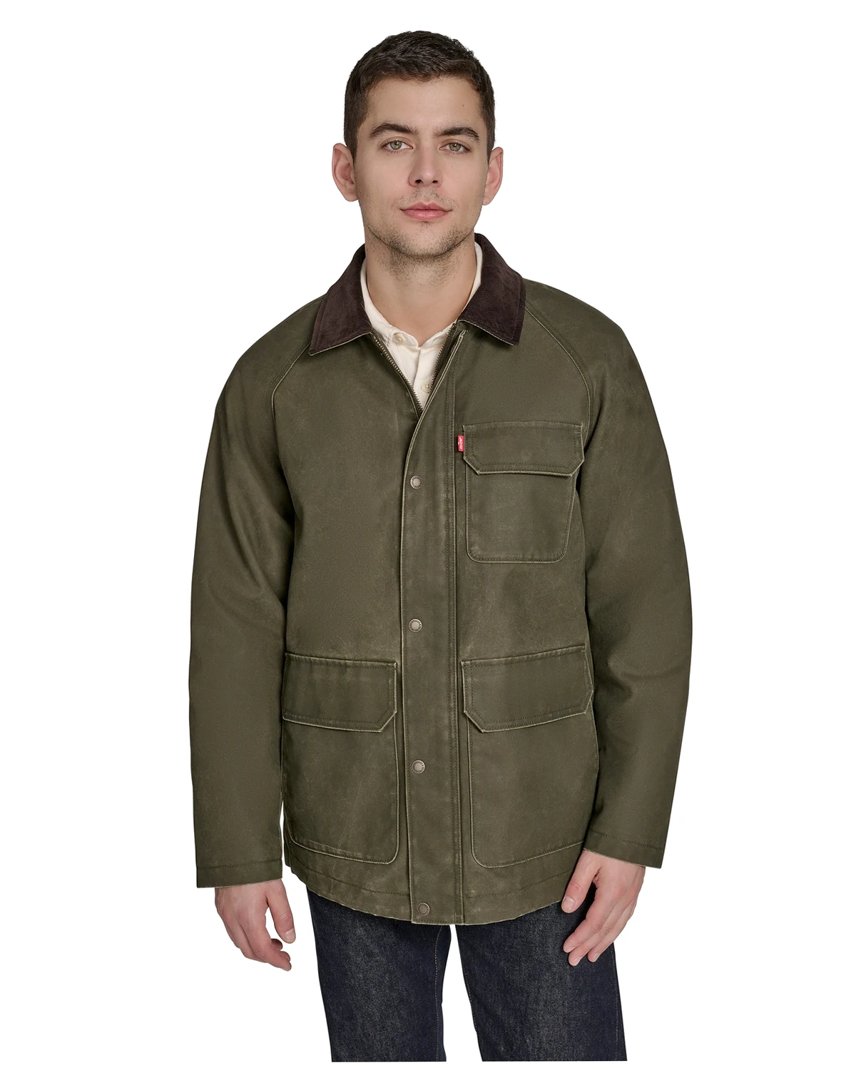 Men's Corduroy Collar Barn Jacket