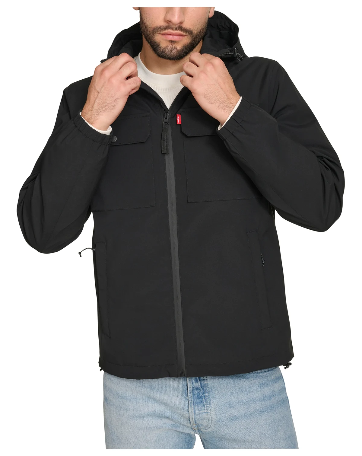 Men's Hooded Rain Jacket