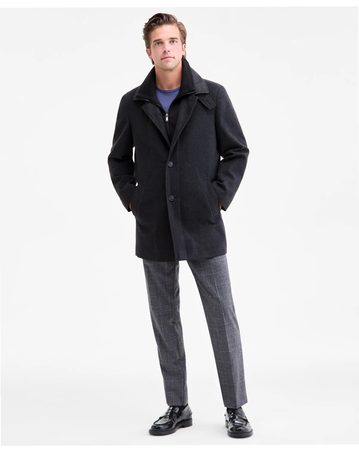 Men's Classic-Fit Coleman Overcoat