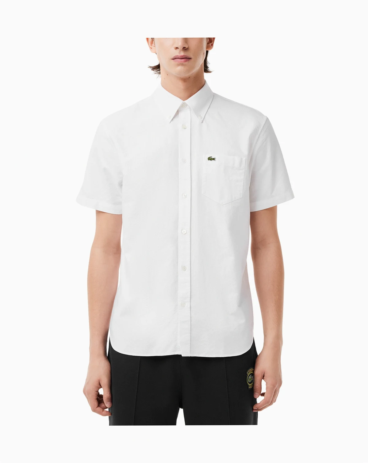 Men's Short Sleeve Button-Down Oxford Shirt