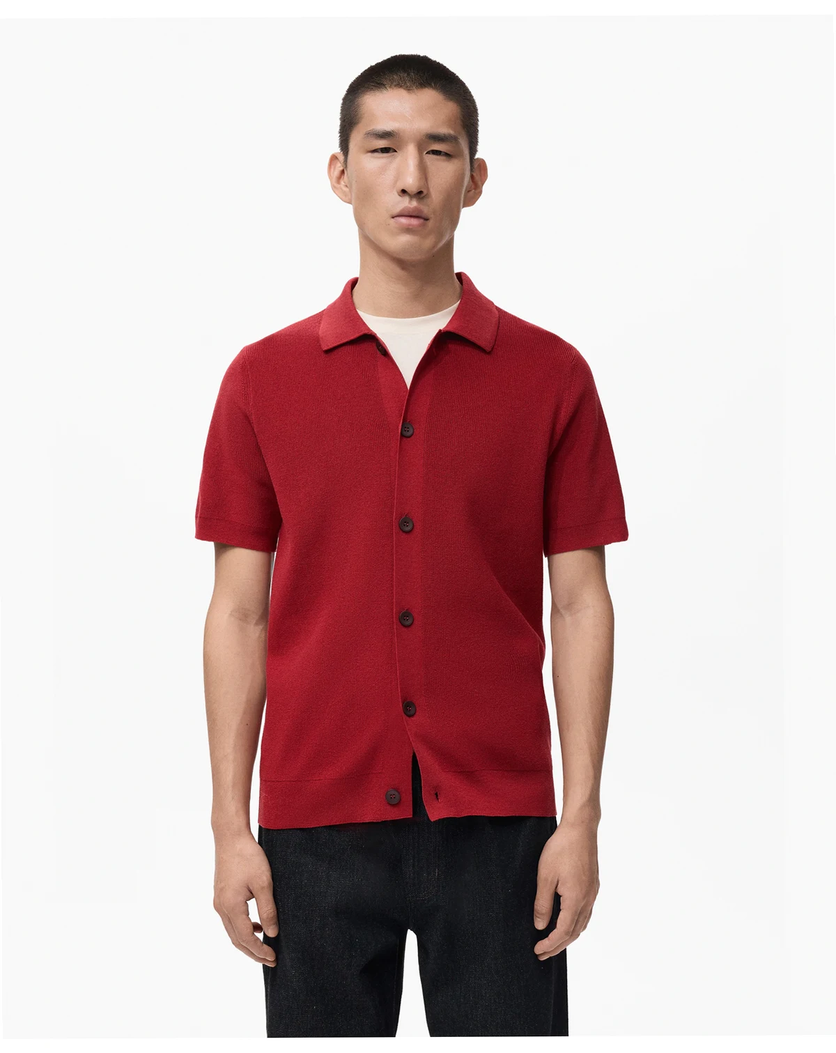 Men's Cotton Knit Shirt