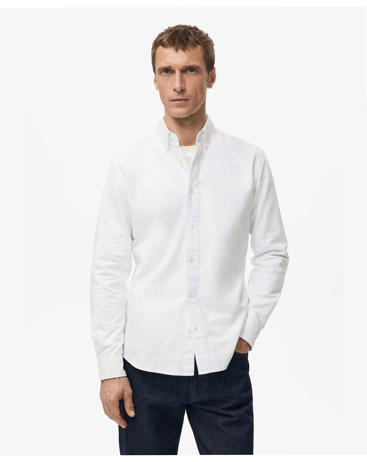 Men's Cotton Oxford Shirt
