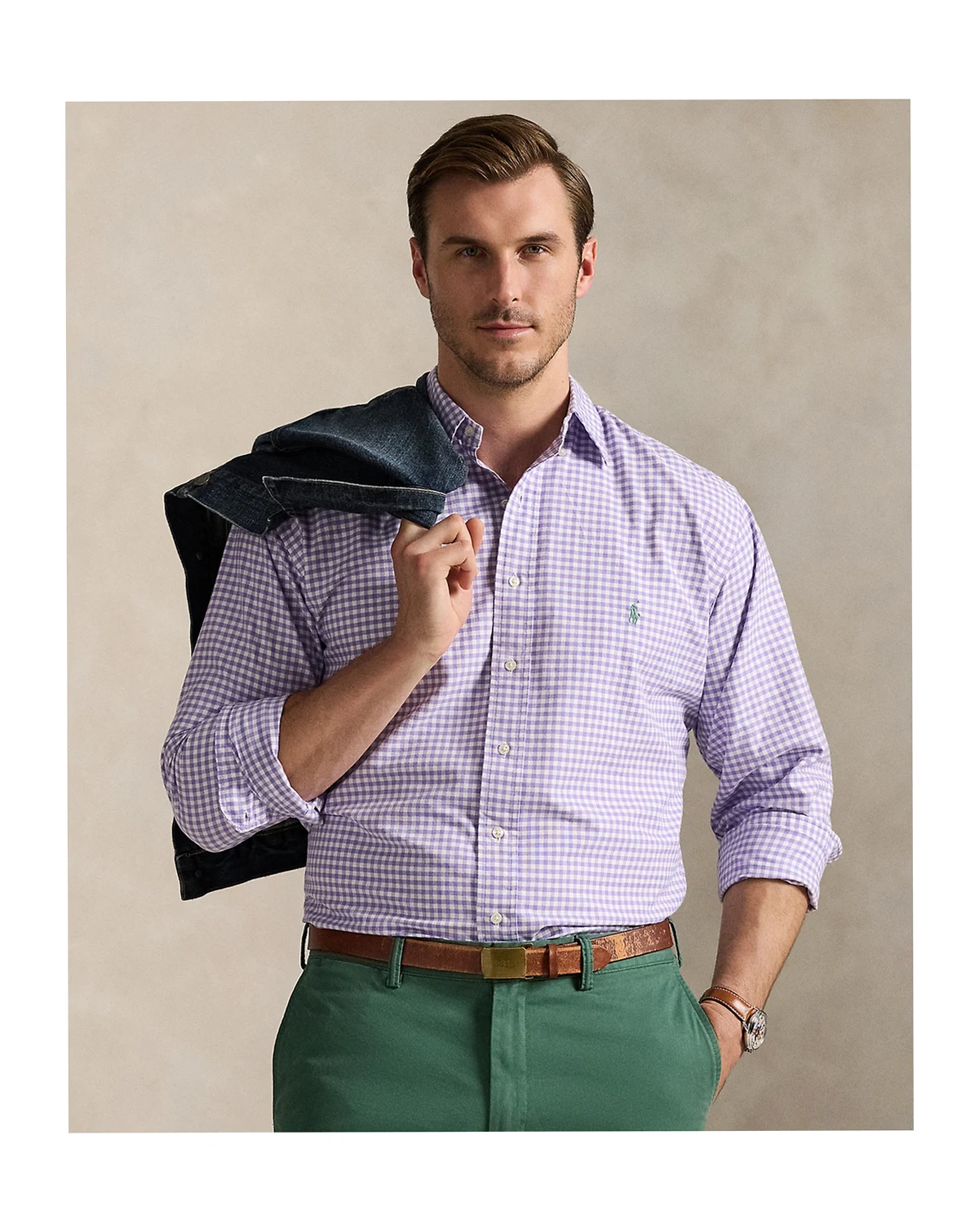 Men's Big & Tall Cotton Oxford Shirt