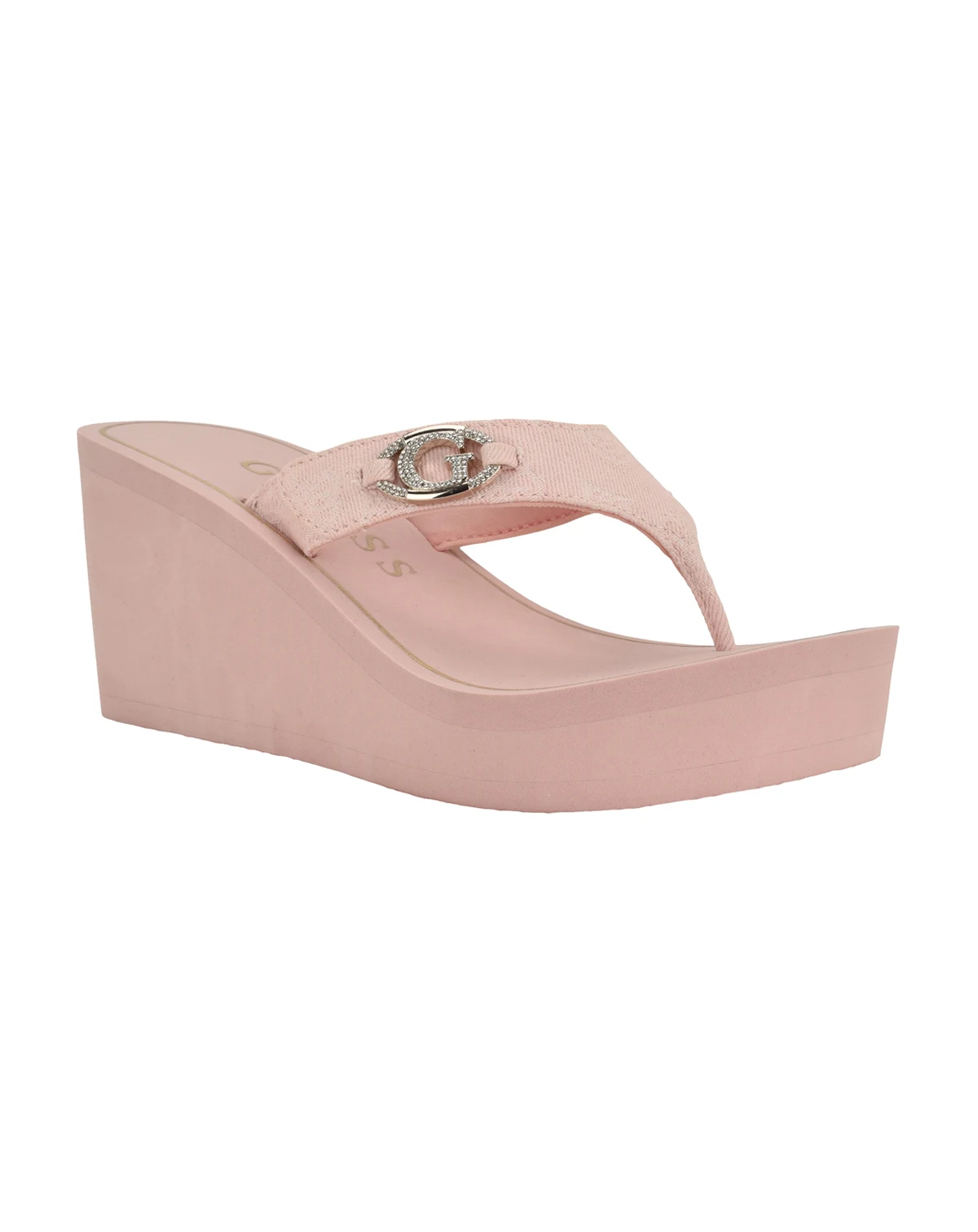 Women's Shai Embellished Logo Wedge Sandal