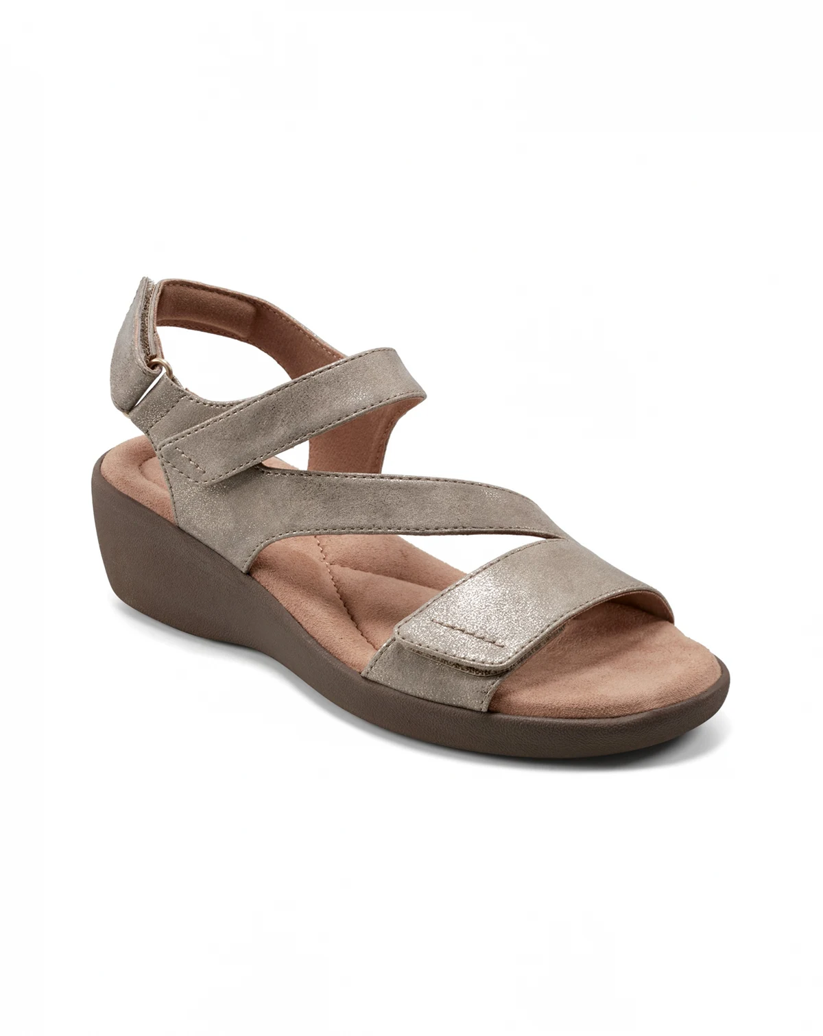 Women's Kimberly Strappy Low Wedge Sandals