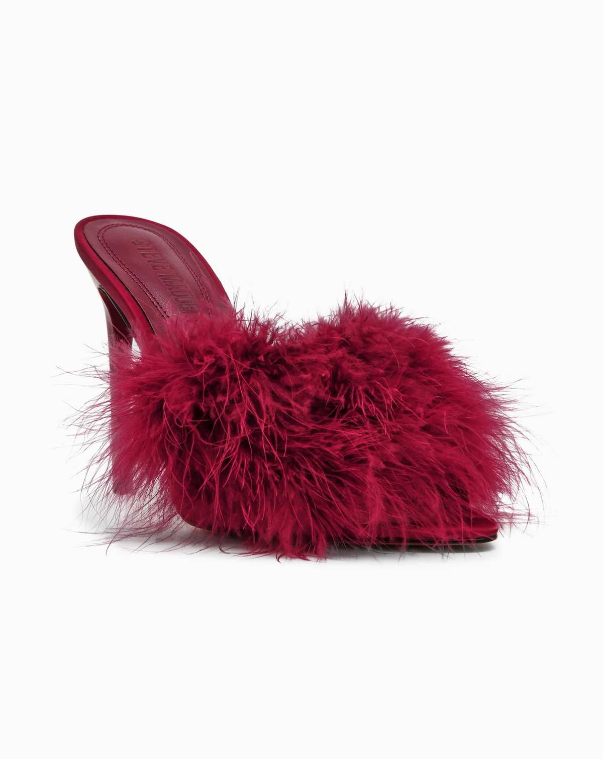 Women's Ashbey Feather Stiletto Dress Mules