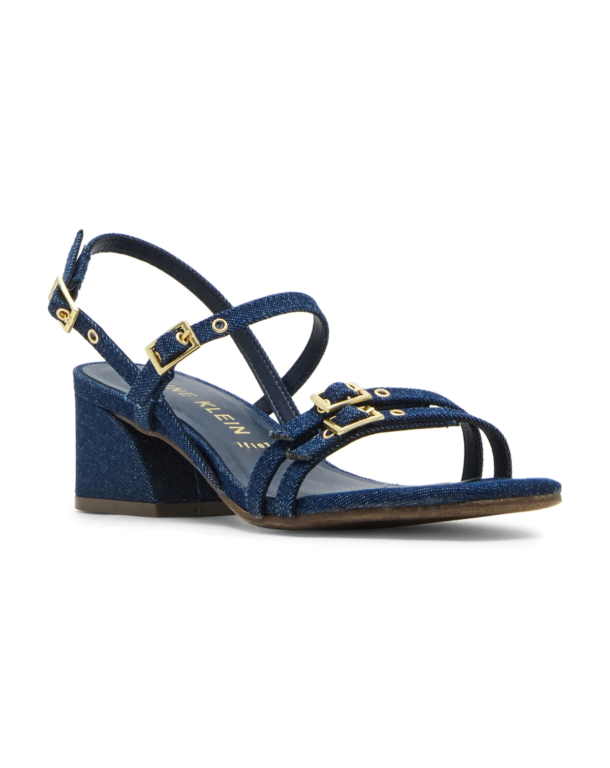 Women's Mackenzie Strappy Buckle Block Heel Dress Sandals