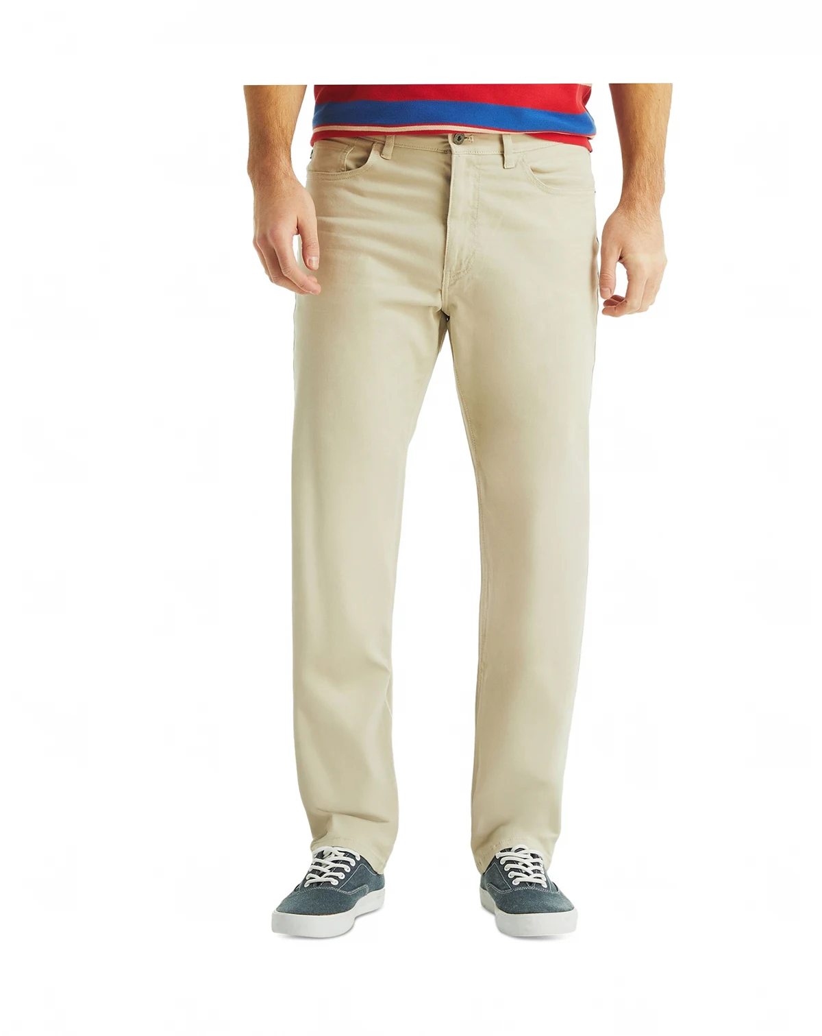 Men's Straight-Fit Stretch 5 Pocket Pants