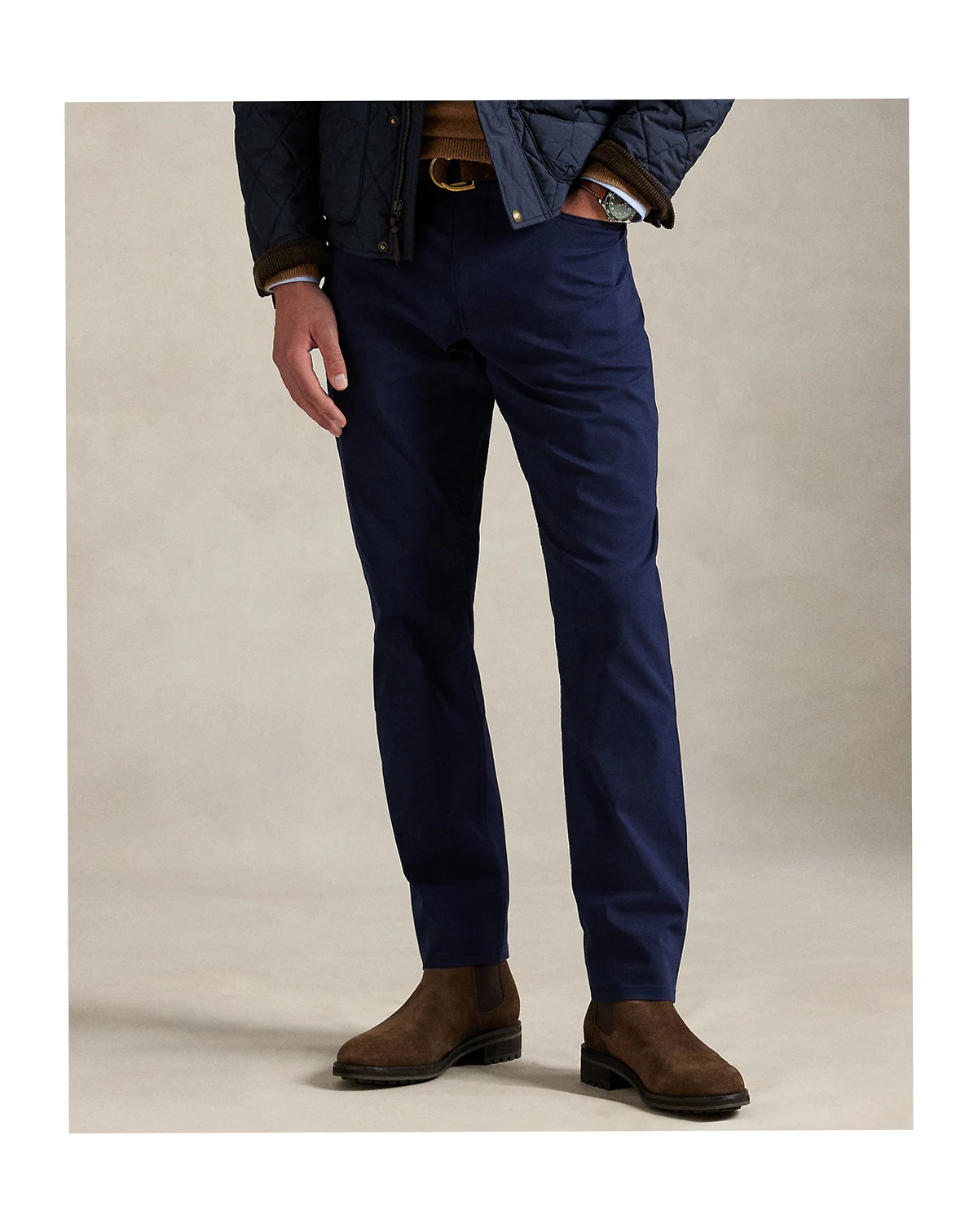 Men's Active-Fit Performance Twill Pants
