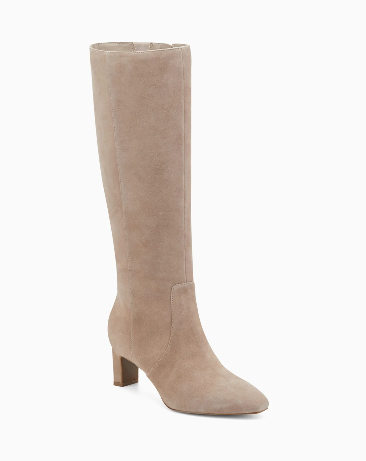 Women's Mabel Wide-Calf Suede Dress Boots
