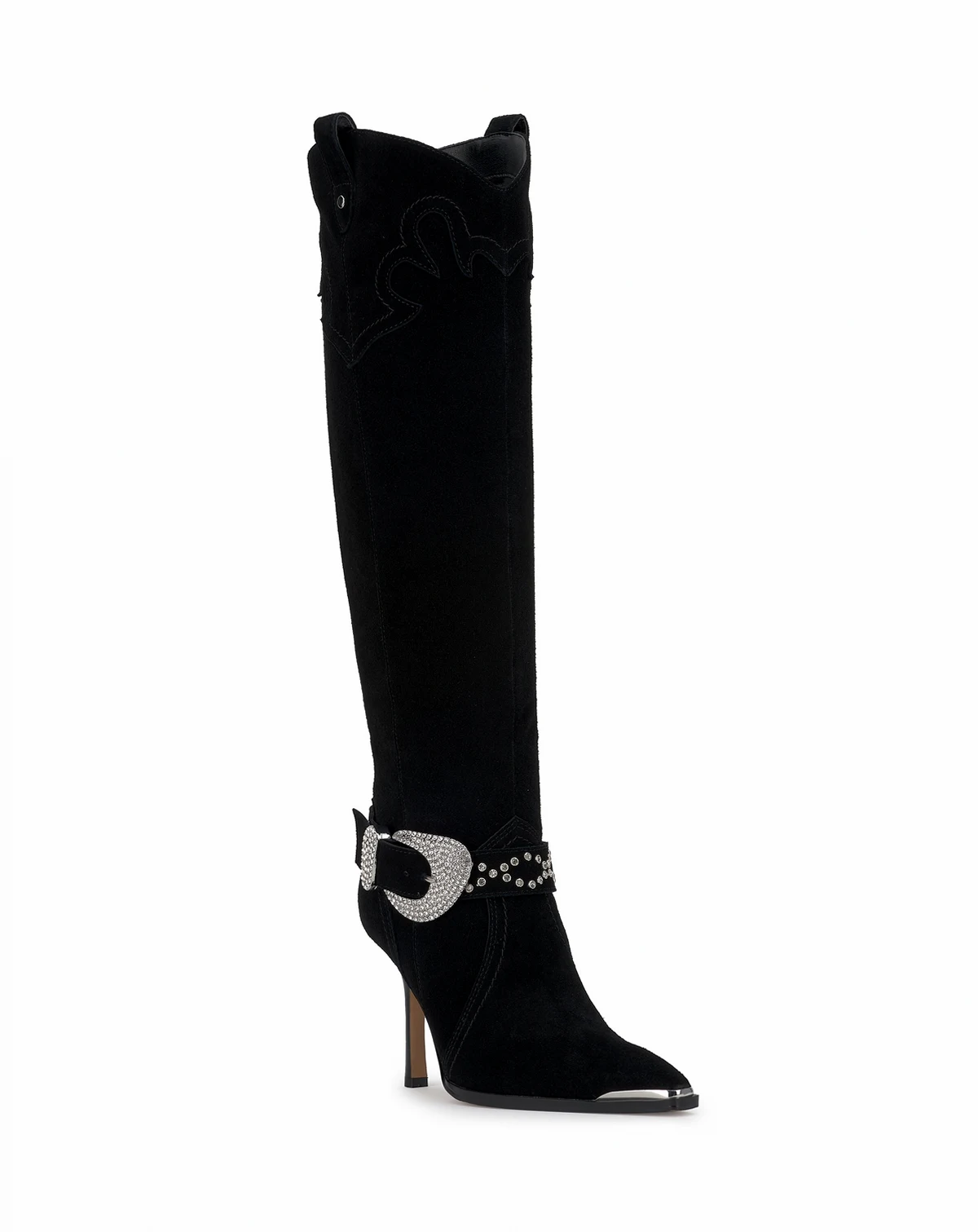 Women's Kenzin Tall Western Buckle Dress Boots