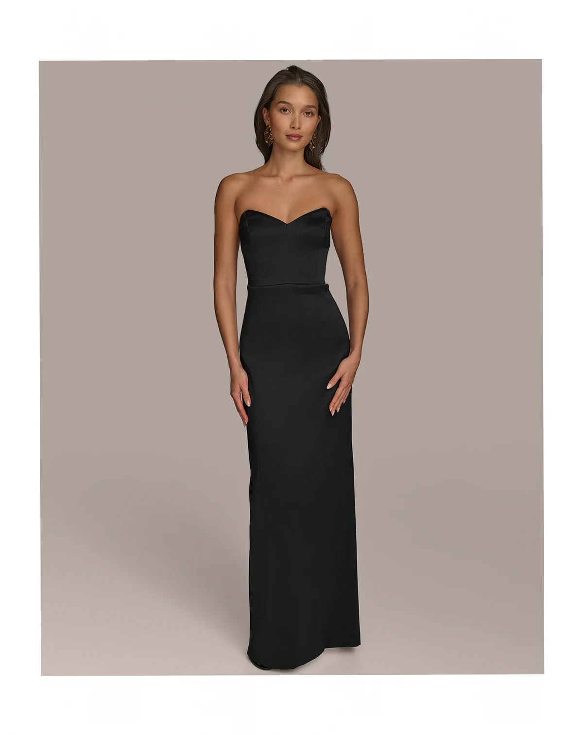 Women's Strapless Gown