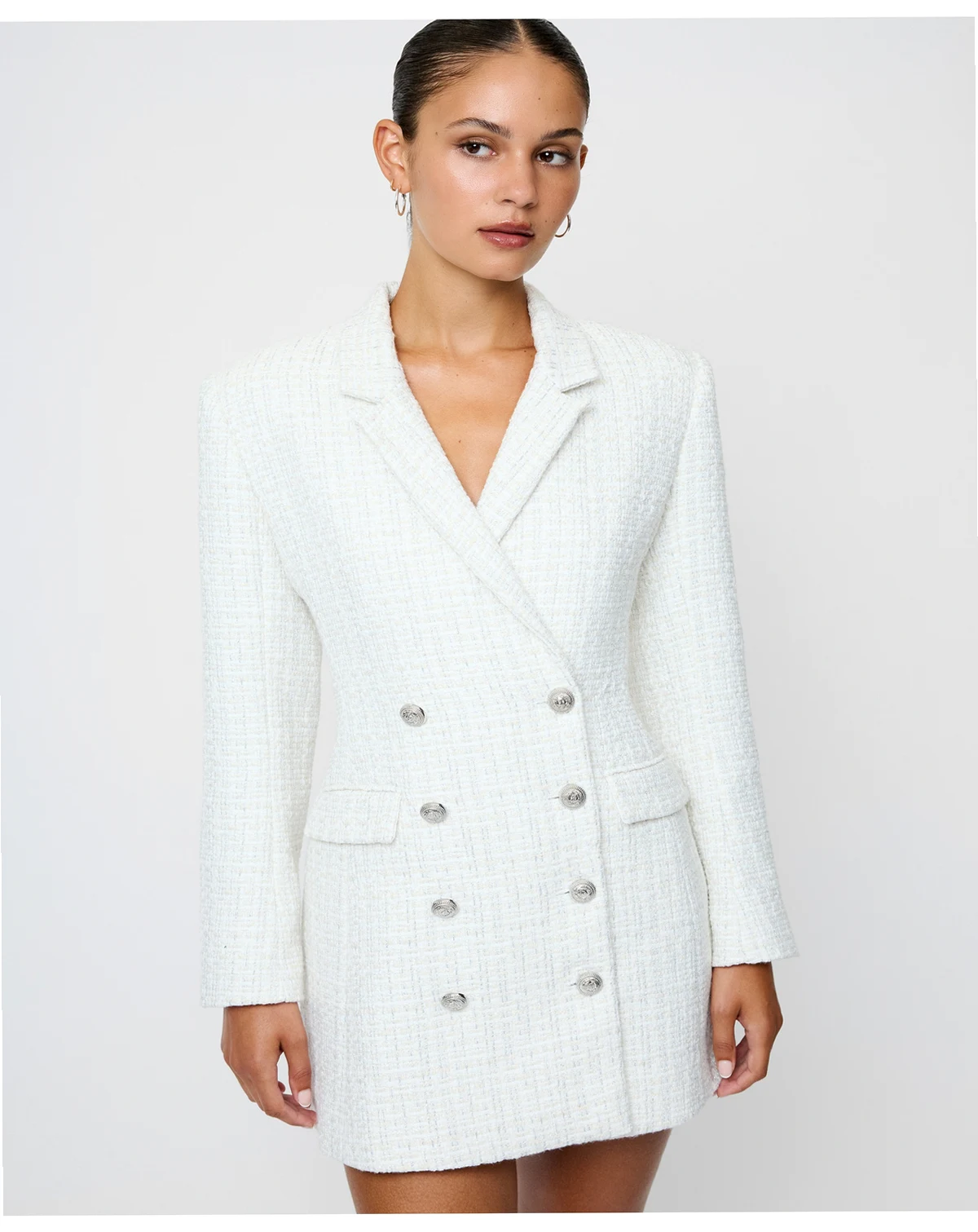 Women's Collared Blazer Dress