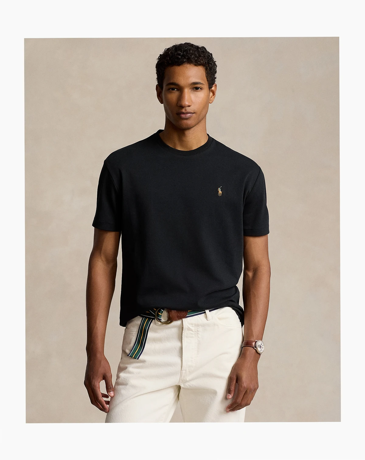 Men's Custom Slim-Fit Soft Cotton T-Shirt
