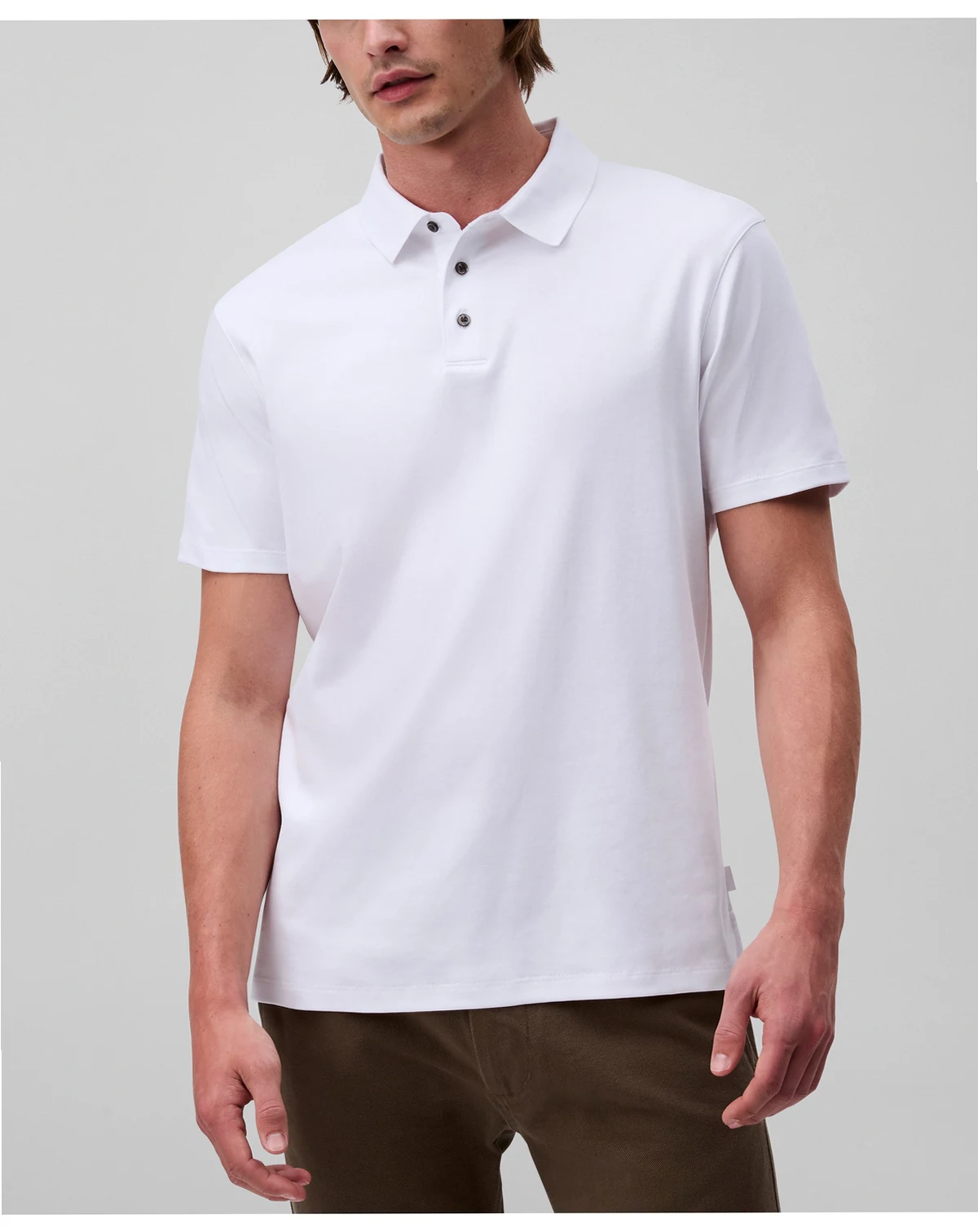 Men's Short-Sleeve Supima Polo Shirt
