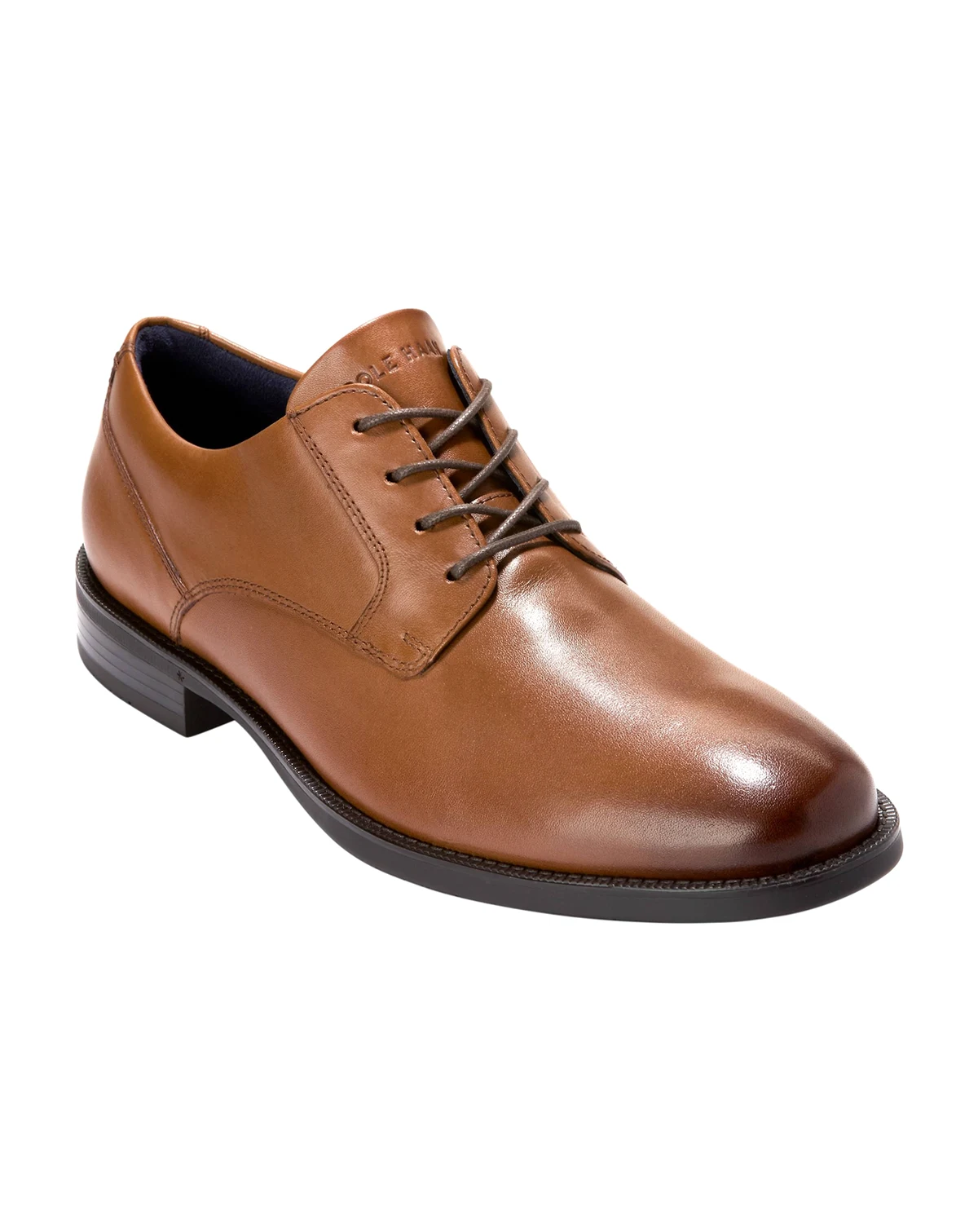 Men's Bedford Plain Toe Lace-Up Oxford Shoes